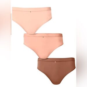 Pearl by Venue Retro High Leg Panty 3Pk-Multicolor-Sz.M🤎